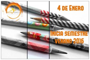 inicio semestre verano 2016