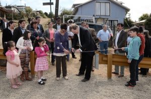 Inauguración plaza de juegos Cerro Chorocamayo