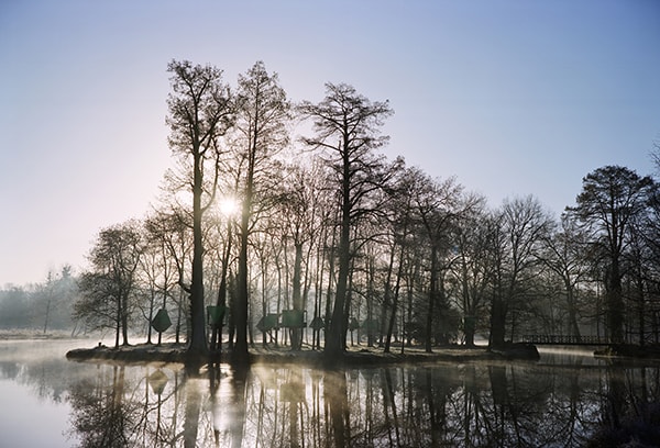 In the highway winter Etienne de France
