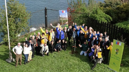 CONAF y Club de Leones firmaron convenio nacional de arborización