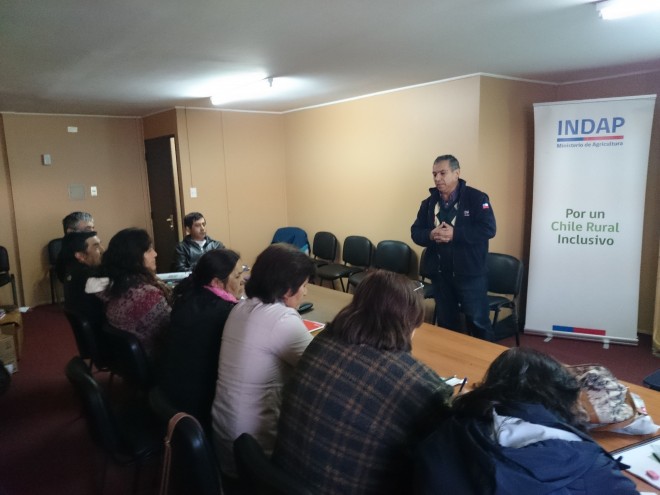 Agricultores de la  región se capacitan gracias al convenio INDAP-SENCE