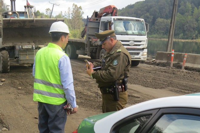 Inspección Ruta T-202 tramo Valdivia – Pichoy