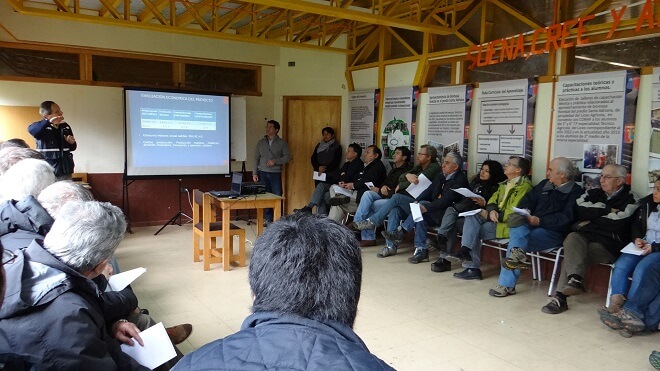 Profesionales del Sector de la Dendroenergía de Los Ríos conocieron caldera de chips en Ancud