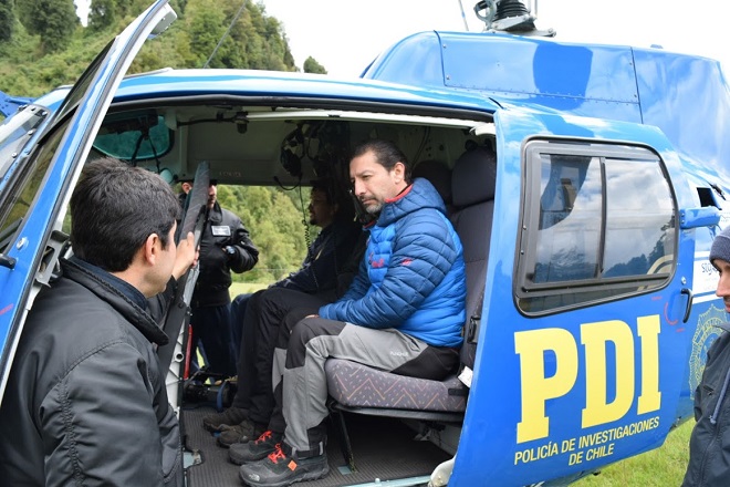 Fiscalía de Río Bueno reconstituyó desaparición de agrónomo en faldeos del volcán Puyehue