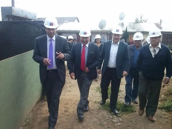 Autoridades regionales realizan visita inspectiva a obras de Sala Cuna y Jardín Infantil de Máfil
