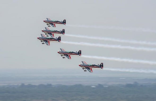 Halcones de la FACh arribarán en el aeródromo de la Provincia del Ranco
