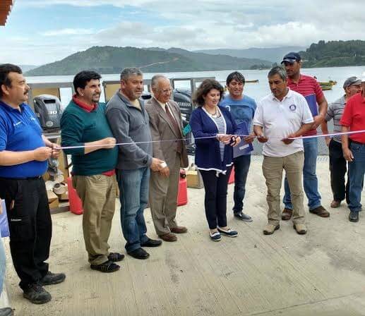 Fondo de Fomento para la Pesca Artesanal y Seremi de Economía entregaron Motores fuera de borda a pescadores artesanales de Los Ríos