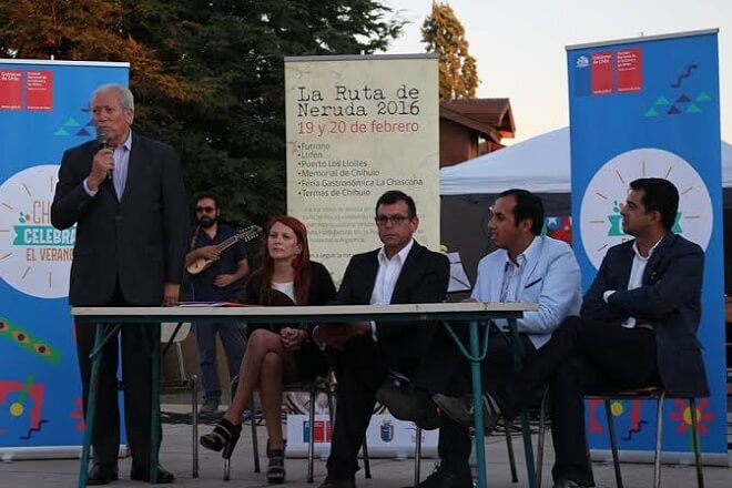 Con lanzamiento de Ruta de Neruda “Chile Celebra el Verano” llegó a Futrono