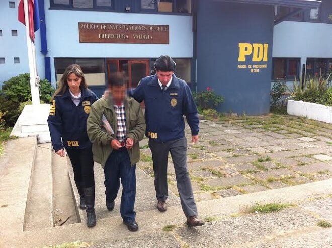 PDI detiene a individuo por violación de un menor de siete años.