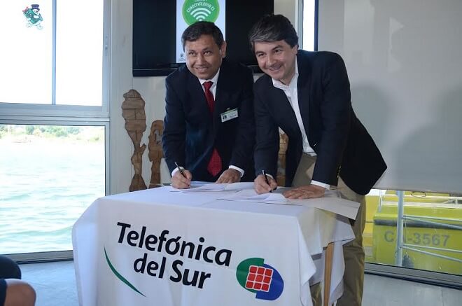 Telefónica del Sur lanza red Wifi patrimonial en la ciudad de Valdivia