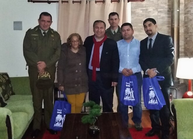 Intendente Montecinos y Carabineros realizaron operativo preventivo en Altos de Guacamayo