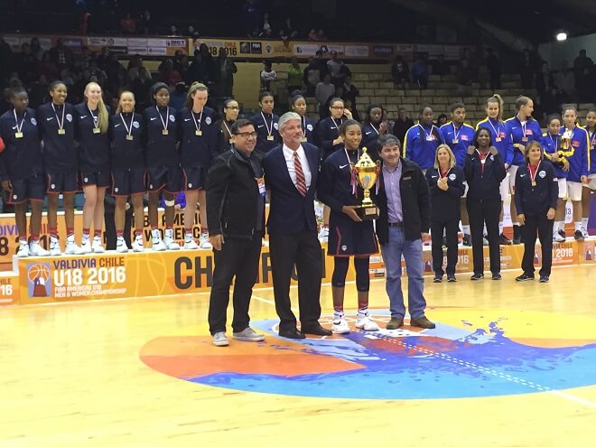 Estados Unidos se quedó con el Campeonato FIBA Américas U18 Femenino de Valdivia