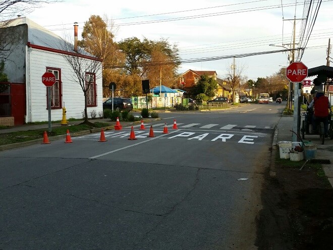 Modifican prioridades de tránsito en tramo de calle General Lagos 