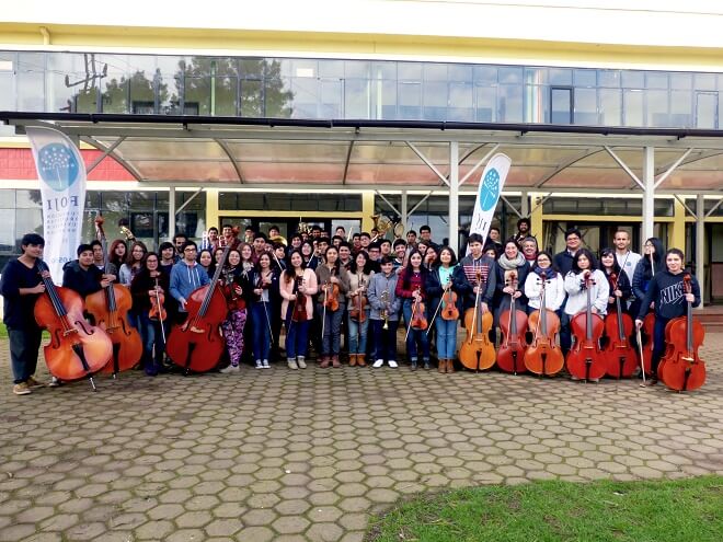 Concierto de la Orquesta Sinfónica Juvenil de la Región de los Ríos se presentará en la UACh