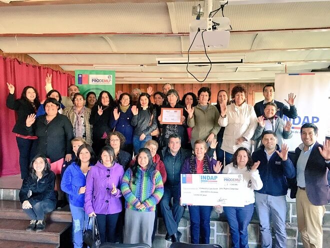 40 mujeres campesinas de Panguipulli fortalecerán sus emprendimientos productivos gracias a convenio INDAP- PRODEMU