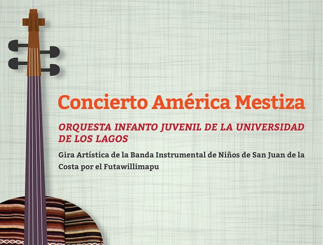 Orquesta Juvenil Ulagos trae a Valdivia el color de América Mestiza