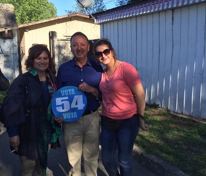 Guido Yobanolo, candidato a concejal por Valdivia, realizó cierre de campaña en Collico
