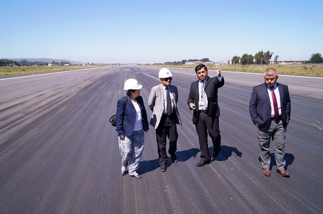 Dirección de Aeropuertos ejecuta nuevas obras de mantención en Carriel Sur Concepción