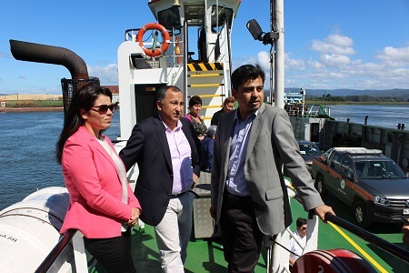 Barcaza “Isla Mancera” inició conectividad fluvial entre Las Mulatas y Torobayo