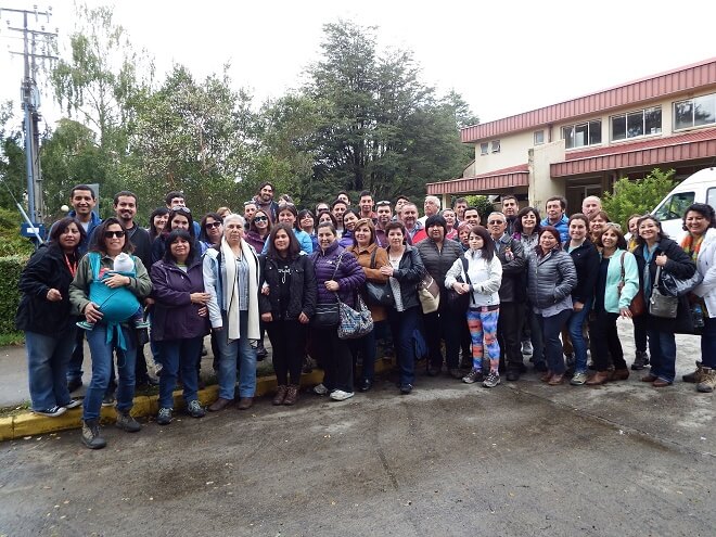 Profesores de escuelas rurales participan de campamento agro-ecosistémico en Llifén