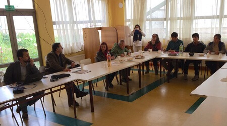Profesionales del servicio de salud Chiloé se reunieron con mesa social Dalcahue