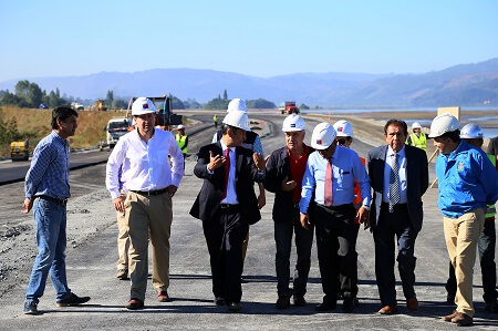 Construcción de Costanera Chiguayante alcanza un 70 % de avance