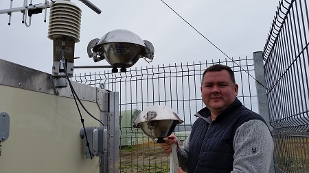 Seremi del Medio Ambiente instala estación de monitoreo de calidad del aire en Punta Arenas