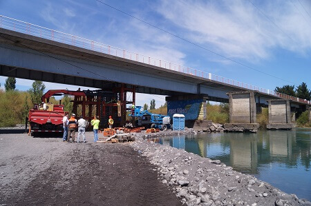 Reparación de puente Laja continuará la próxima semana 