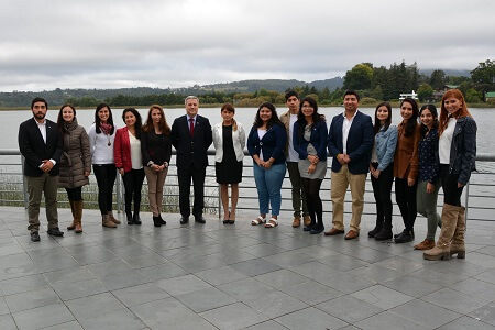 USS Valdivia recibió a estudiantes de intercambio 