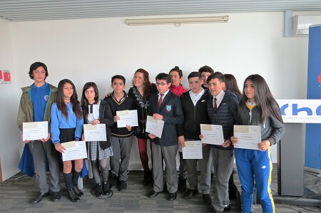 CChC Valdivia premia a estudiantes por su rendimiento académico
