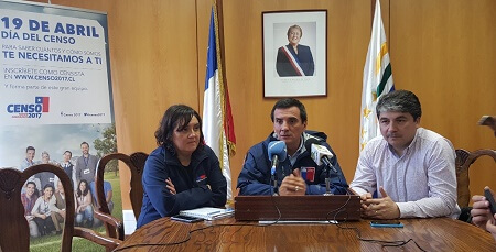 Autoridades valoraron y agradecieron el esfuerzo de censistas en Los Ríos