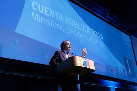 Ministro Undurraga realiza cuenta pública del MOP en Concepción
