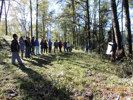 Propietarios fueron capacitados en temas forestales durante el primer “Día de Bosque” 2017 en Futrono