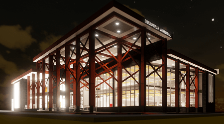Concluye etapa de diseño del proyecto de la biblioteca municipal de Lebu