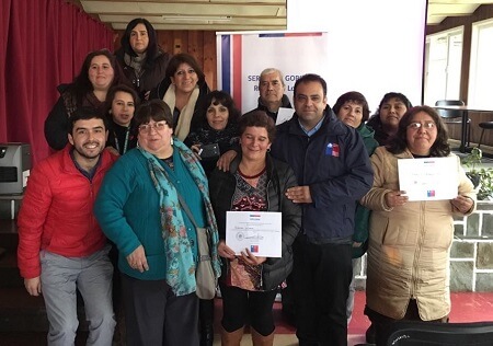Dirigentes sociales de Panguipulli participaron en Escuela de Formación Ciudadana impartida por Segegob Los Ríos 