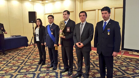 Brigada de Delitos Sexuales y Menores Valdivia fue reconocida con premio “Excelencia en la Investigación Criminal”