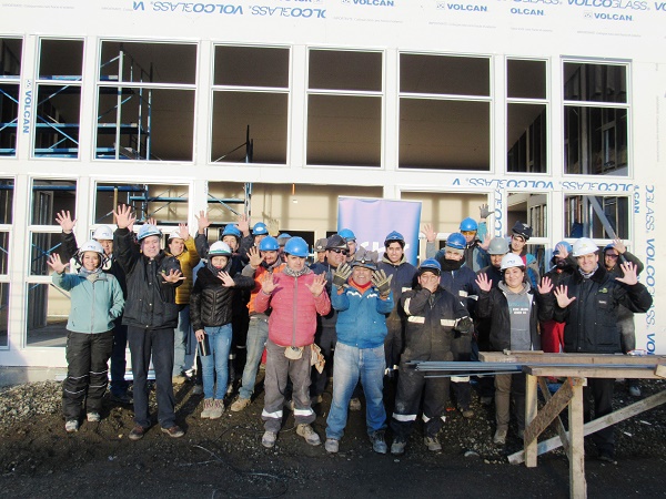 CChC Punta Arenas y Mutual de Seguridad realizan campaña de prevención de accidentes laborales