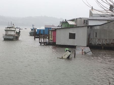 Alcalde Juan Eduardo Vera pidió se declare a Chiloé zona de catástrofe