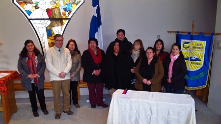 Dirigentes sociales de Coyhaique firmaron inédito convenio de colaboración mutua con Liceo Juan Pablo II