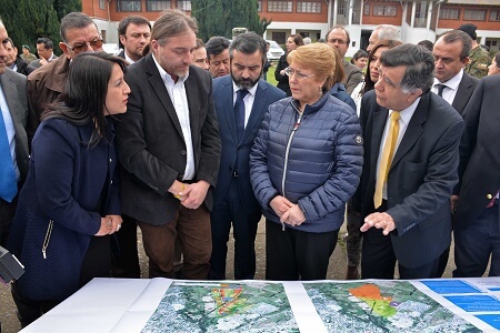 Presidenta Bachelet visita la Región de Los Lagos para presentar iniciativas de gran relevancia