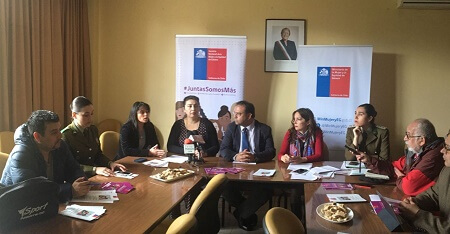 En Los Ríos, autoridades regionales lanzan campaña anual de prevención de violencia contra las mujeres: “Contra la violencia, te apoyamos”