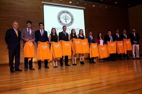 San Sebastián Valdivia presentó a nueva Federación de Estudiantes
