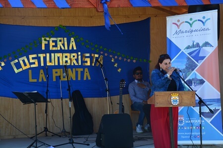 Comunidades de La Punta y Cayumapu inauguraron ferias costumbristas