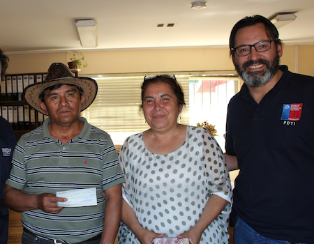 INDAP Araucanía entregó recursos del primer crédito COBIN en Chile 