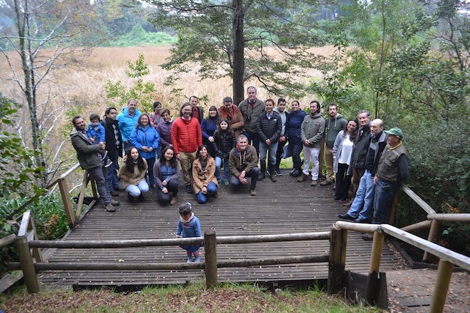 Inauguran sala en medio de un bosque inserto en la ciudad