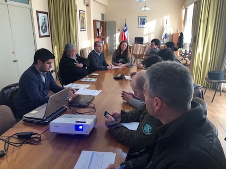 Mesa de Fiscalización Forestal de Biobío coordinó próximos controles al transporte y venta de leña nativa