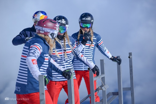 Construyen pista de entrenamiento para ski y snowboard modalidad cross, free style y alpino en el Centro Ski Pucón, sobre el volcán Villarrica