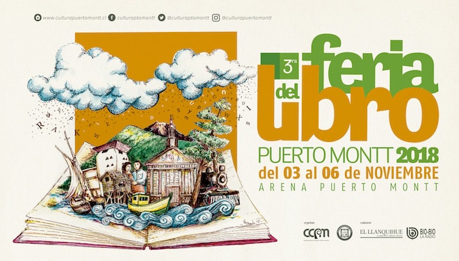 Tercera Feria del Libro de Puerto Montt contará con una veintena de editoriales, distribuidoras y librerías, además de la presencia de destacados escritores nacionales