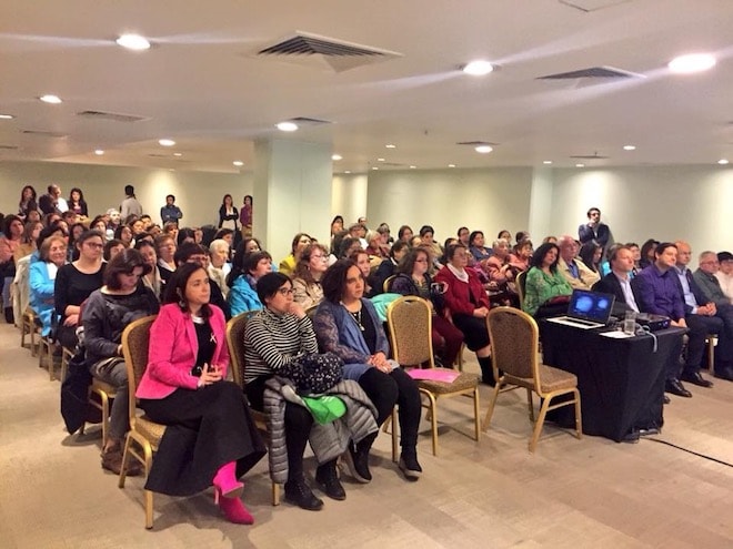 Con amplia convocatoria se efectuó charla sobre cáncer de mama en Valdivia