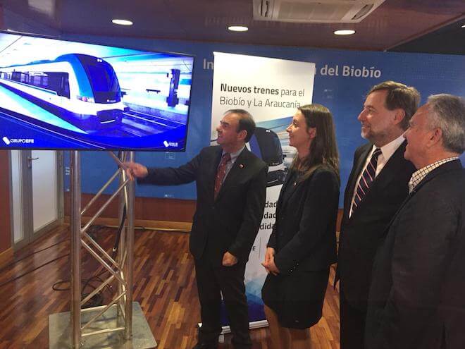 Consorcio chino CRRC se adjudica licitación de nuevos trenes para las regiones de Biobío y La Araucanía